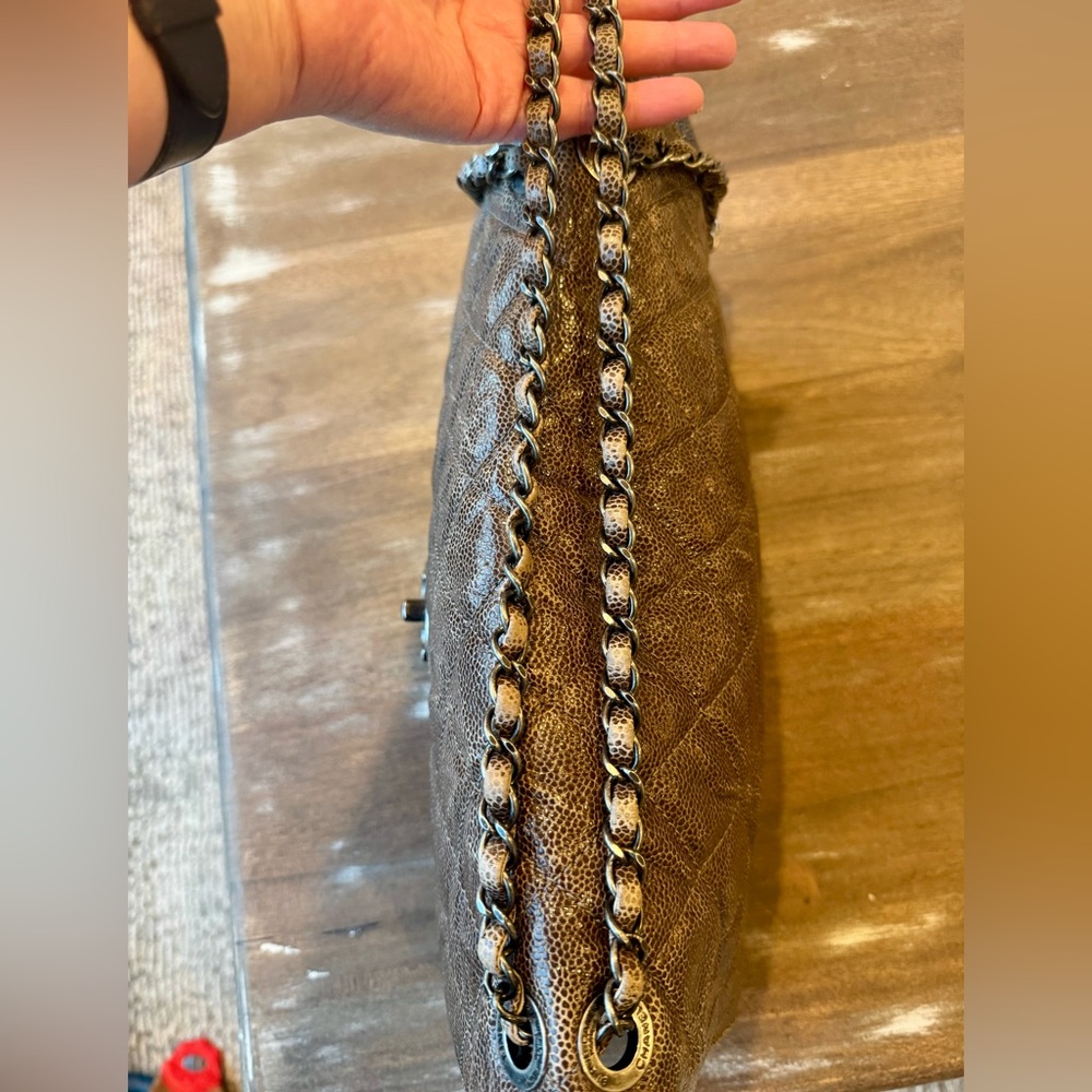 Chanel Crumpled Grained Calfskin CC Crave Flap - Picture 16 of 17